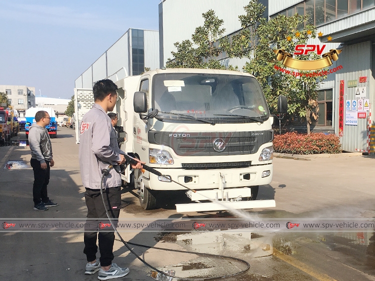 Road Jetting Truck FOTON - Jetting Gun Road Jetting Truck FOTON - Jetting Gun